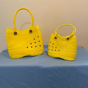 Optari (croc like) beach totes